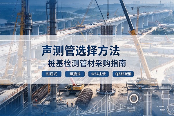 长汀声测管选型标准
