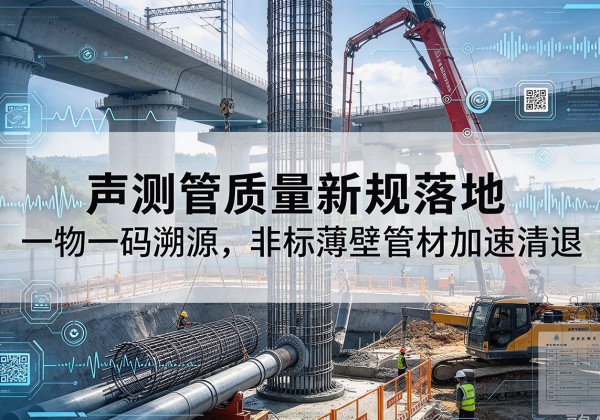 长汀声测管质量新规落地，一物一码溯源，非标薄壁管材加速清退