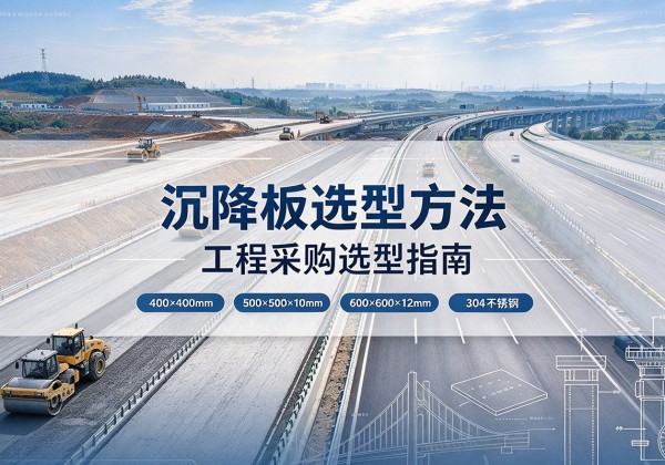 长汀沉降板选择方法