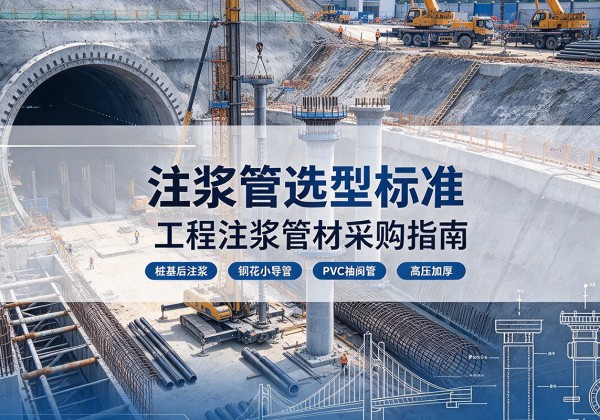 长汀注浆管选型标准